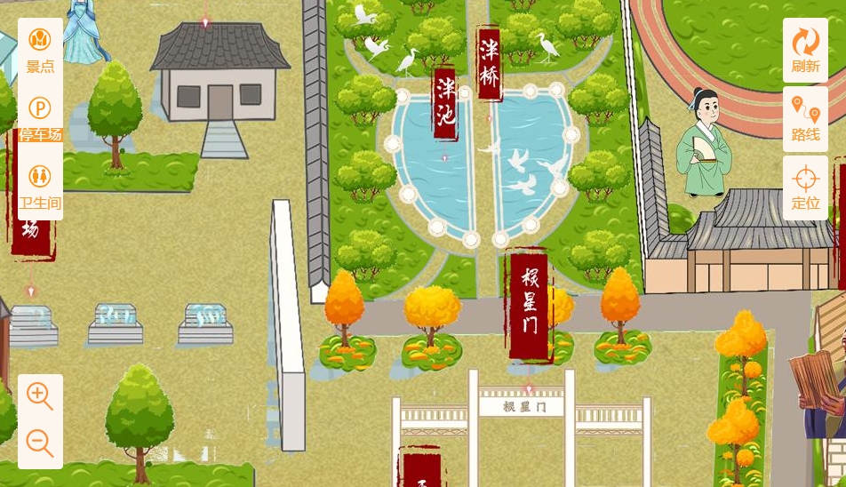 子长手绘地图景区语音讲解导览系统：智慧景区建设的基石